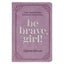Be Brave, Girl! Purple Faux Leather Devotional