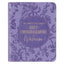 One-Minute Devotions¨: Daily Encouragement for Women Purple Floral Faux Leather Devotional