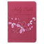 Pink Faux Leather Compact King James Version Bible