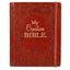 Saddle Tan Faux Leather Hardcover KJV My Creative Bible