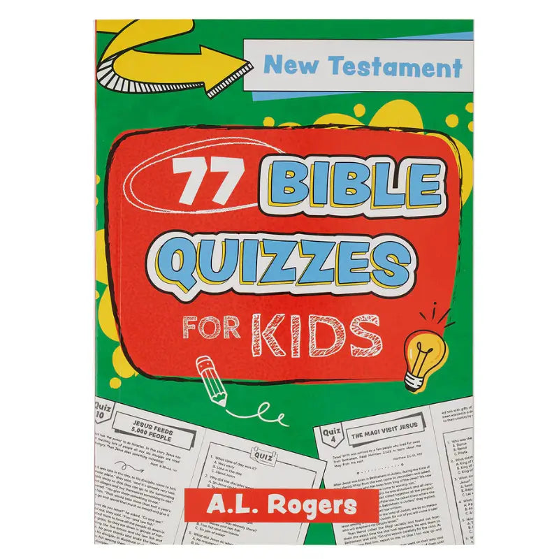 77 Bible Quizzes for Kids: New Testament Main image