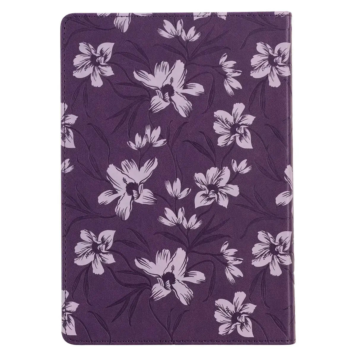 A Journey with Jesus Purple Faux Leather Devotional Secondary image