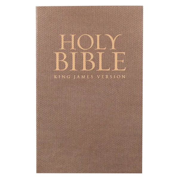 Antique Gold Softcover Gift & Award King James Version Bible