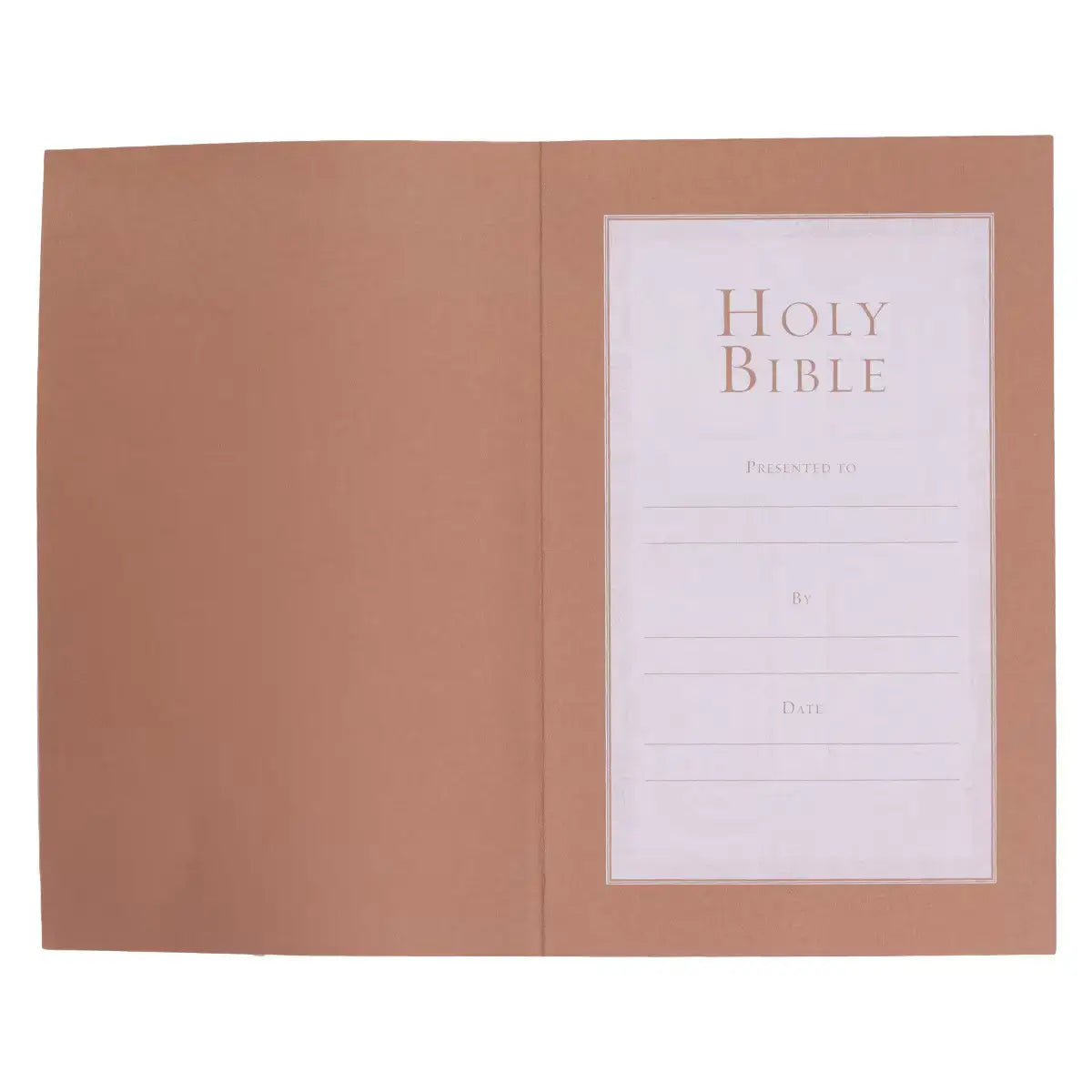 Antique Gold Softcover Gift & Award King James Version Bible