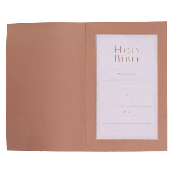 Antique Gold Softcover Gift & Award King James Version Bible
