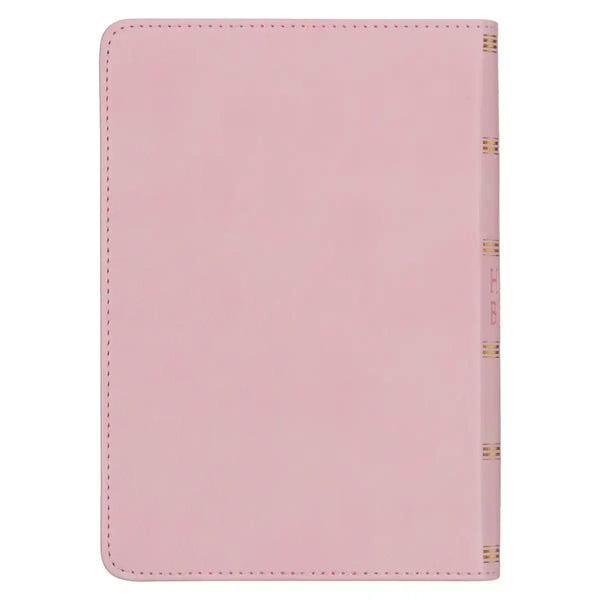 Ballet Pink Large Print Compact King James Version Bible