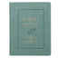 Be Still & Know I Am God Dusty Teal Faux Leather Devotional
