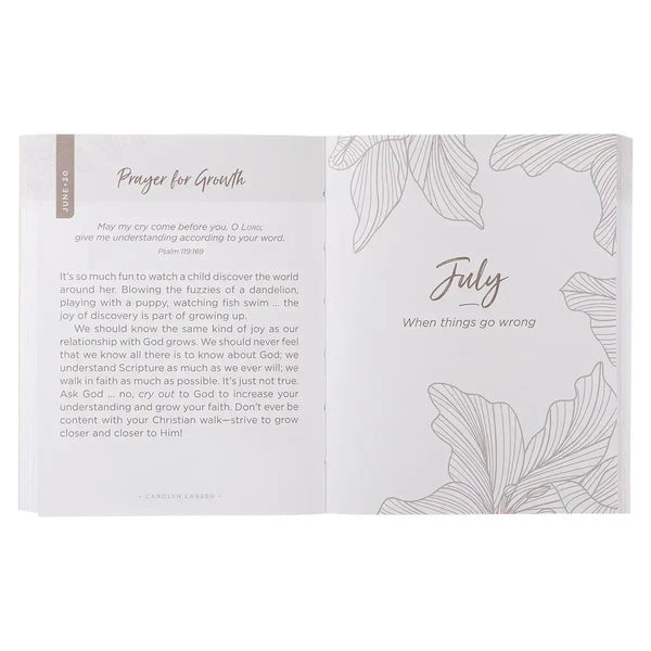 Beige Softcover One-minute Devotions for Women
