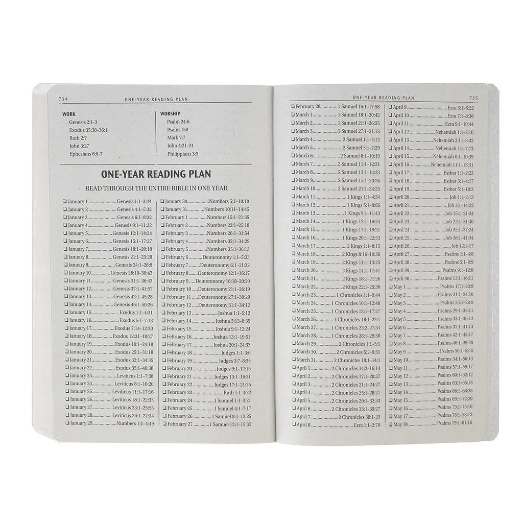Black Faux Leather King James Version Gift Bible
