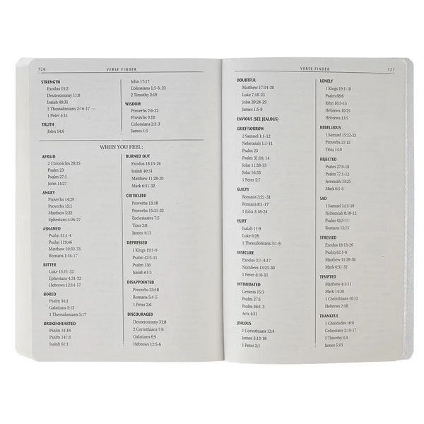 Black Faux Leather King James Version Gift Bible
