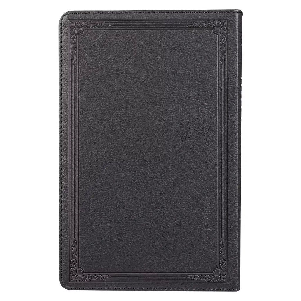 Black Faux Leather King James Version Gift Edition Bible
