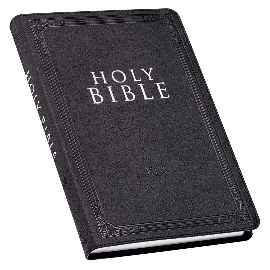 Black Faux Leather King James Version Gift Edition Bible