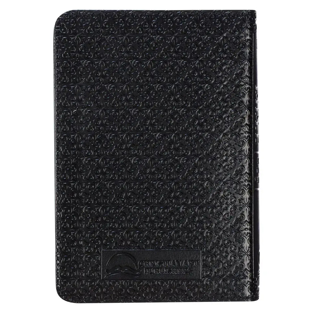 Black Faux Leather King James Version Pocket Bible