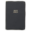 Black Faux Leather Large Print Thinline KJV Bible with Thumb Index & Zippered Closure