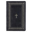 Black Framed Faux Leather King James Version Deluxe Gift Bible with Thumb Index