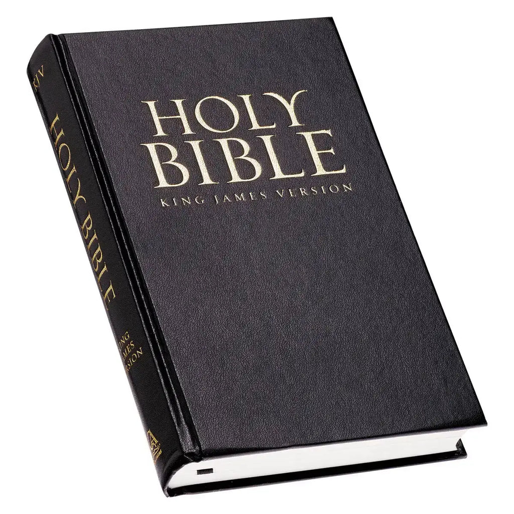 Black Hardcover King James Version Pew & Worship Bible