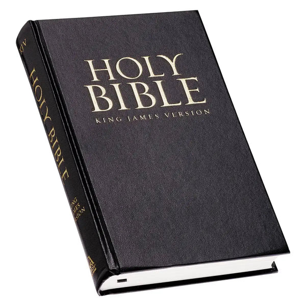 Black Hardcover King James Version Pew & Worship Bible