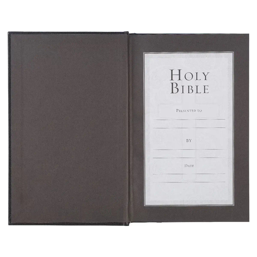 Black Hardcover King James Version Pew & Worship Bible