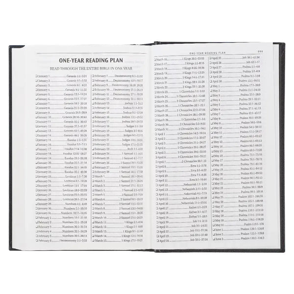 Black Hardcover King James Version Pew & Worship Bible