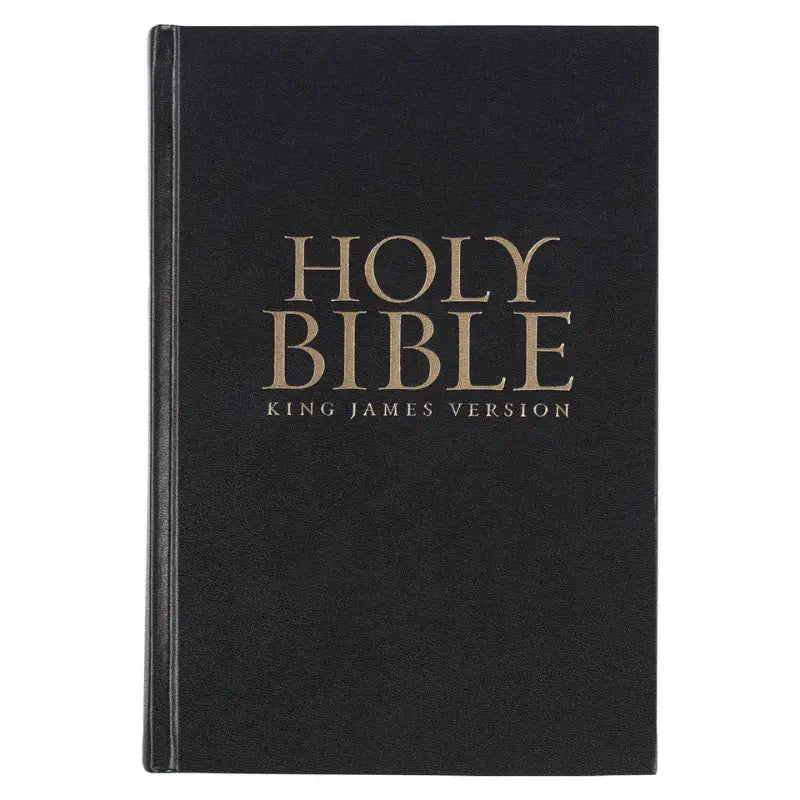 Black Hardcover Large Print King James Version Pew Bible Main image