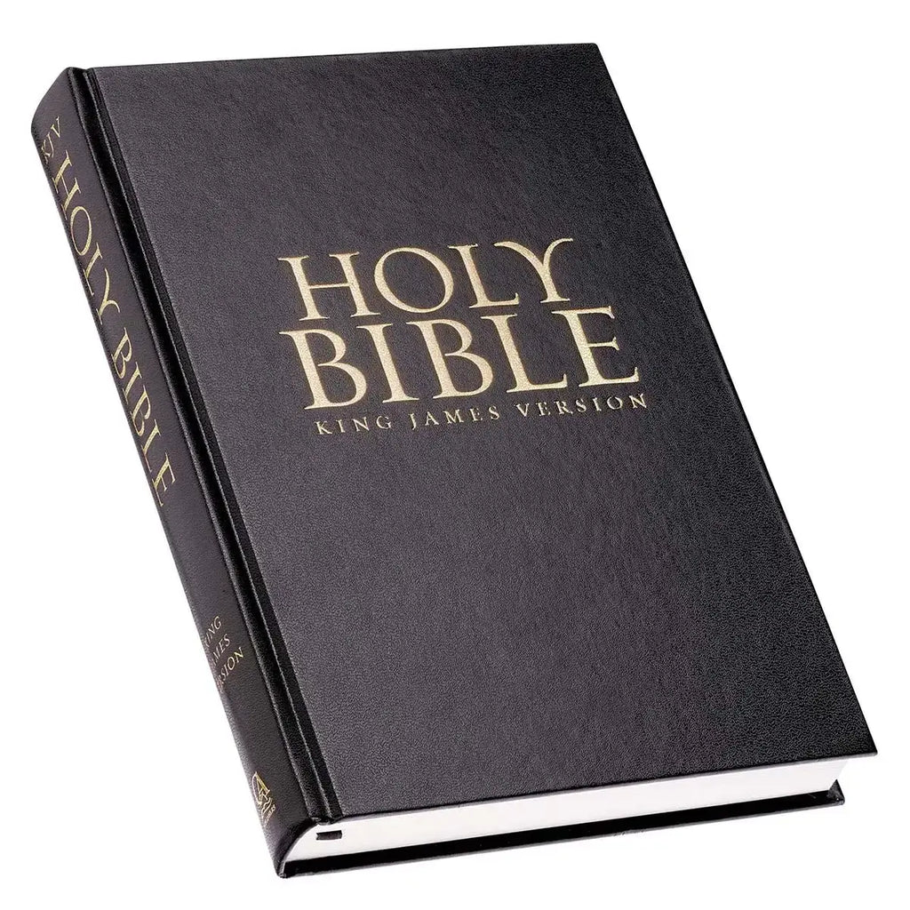 Black Hardcover Large Print King James Version Pew Bible