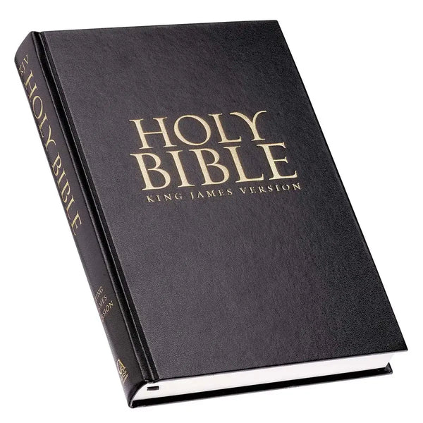Black Hardcover Large Print King James Version Pew Bible