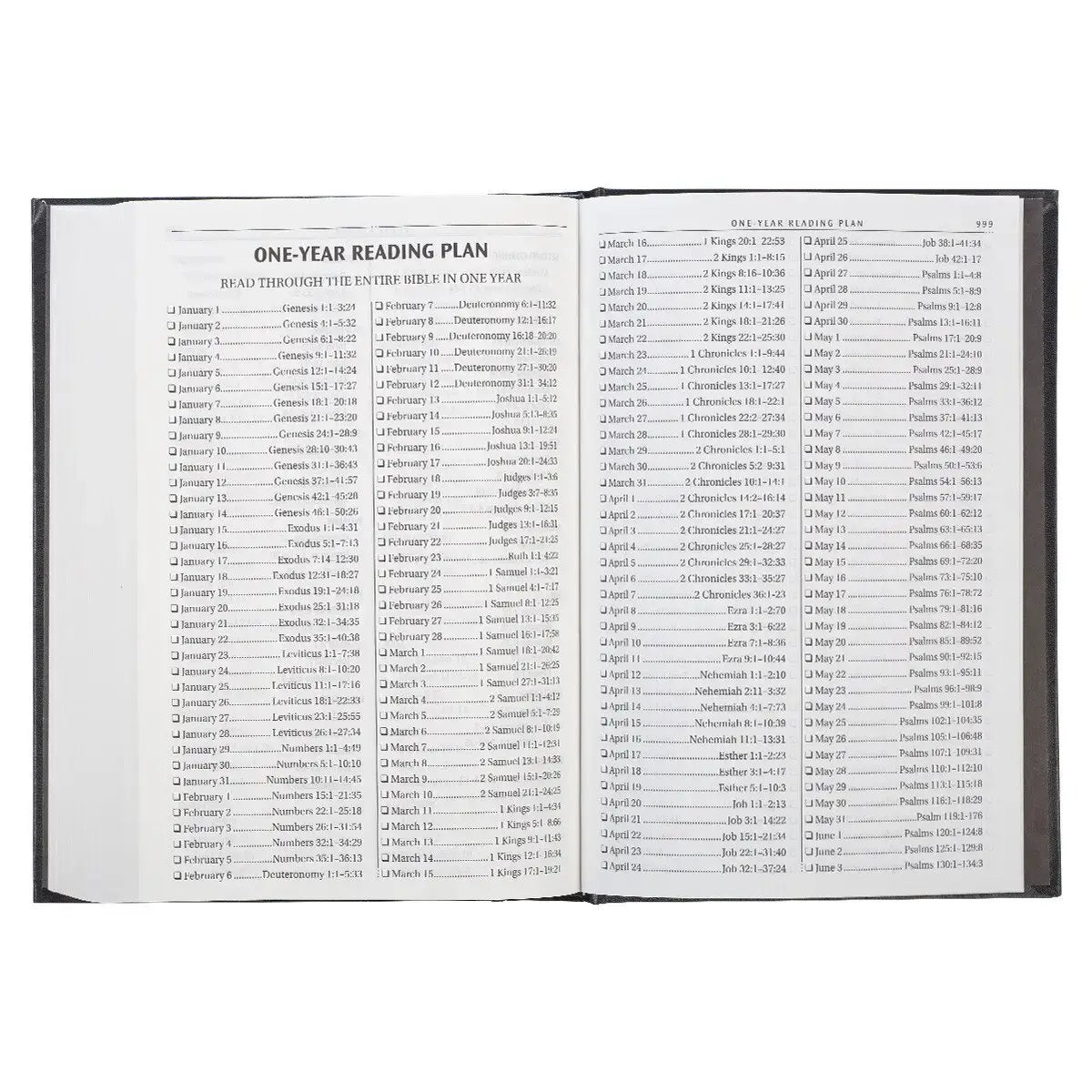 Black Hardcover Large Print King James Version Pew Bible