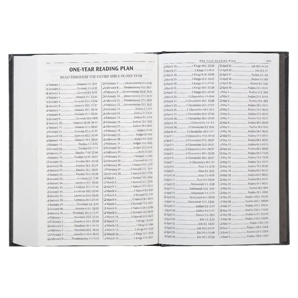 Black Hardcover Large Print King James Version Pew Bible