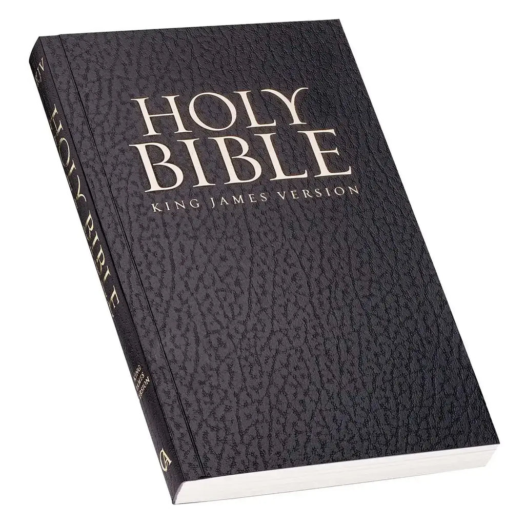 Black Softcover King James Version Gift & Award Bible