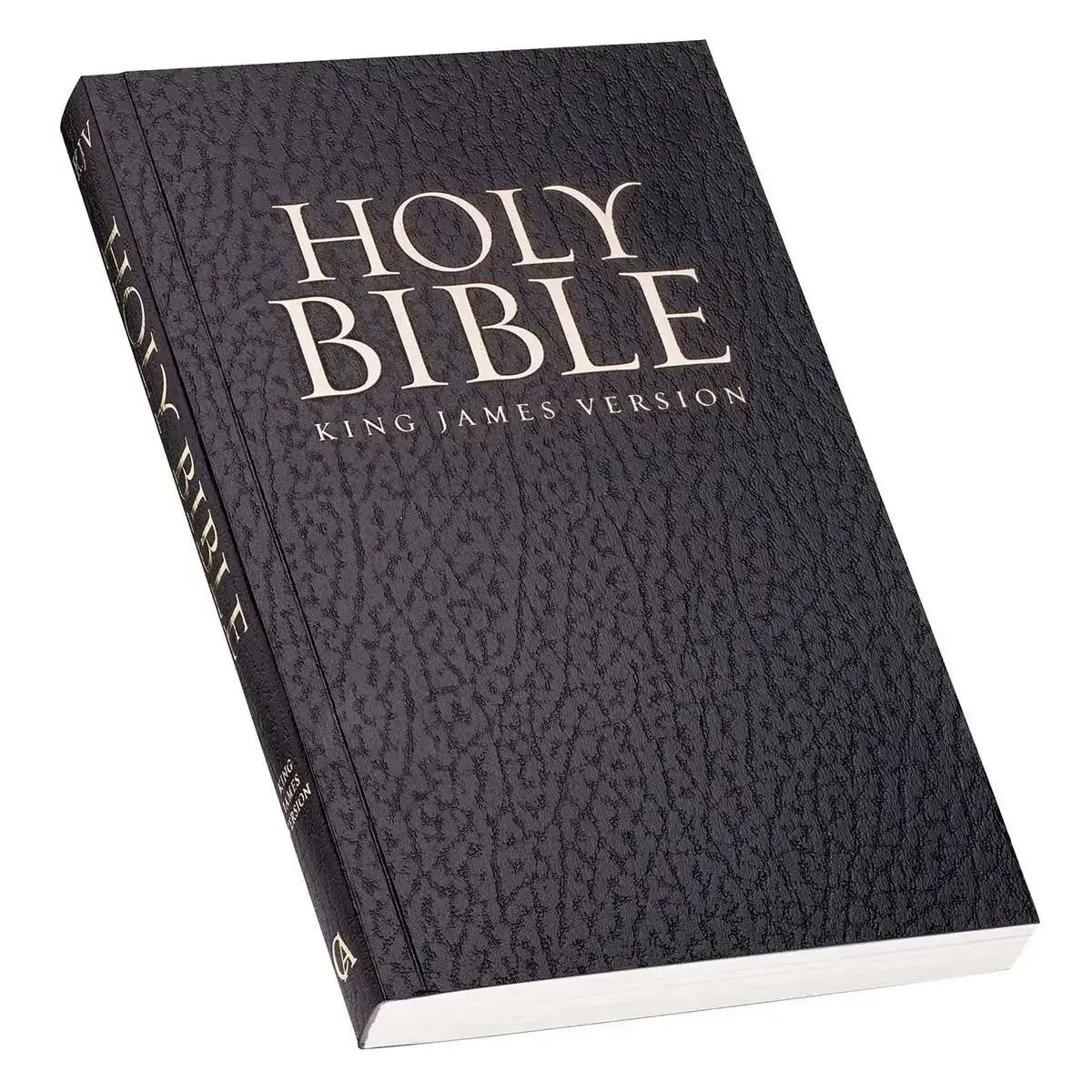 Black Softcover King James Version Gift & Award Bible