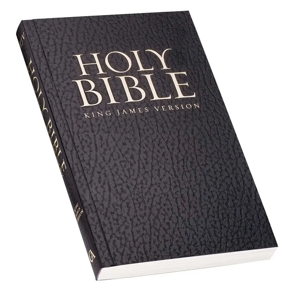Black Softcover King James Version Gift & Award Bible