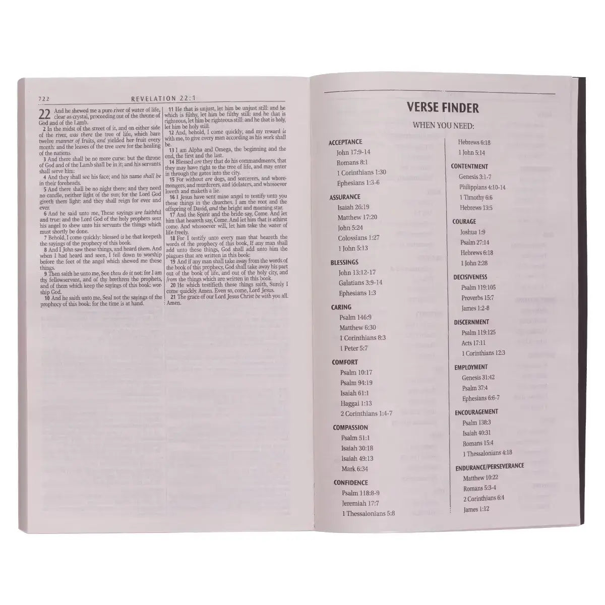 Black Softcover King James Version Gift & Award Bible