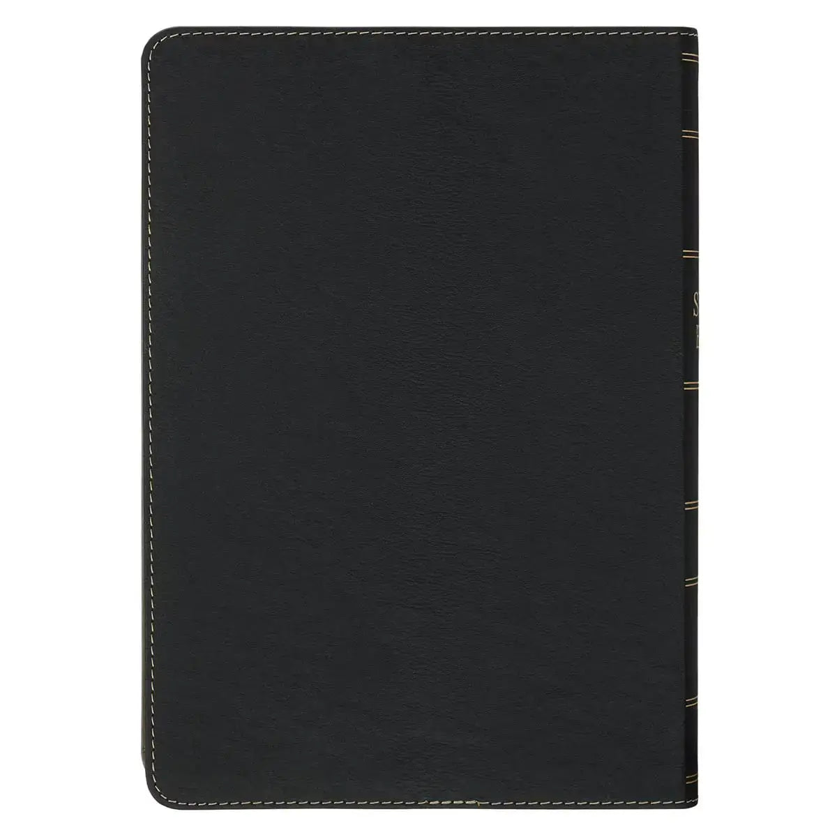 Black & Gray Faux Leather King James Study Bible with Thumb Index
