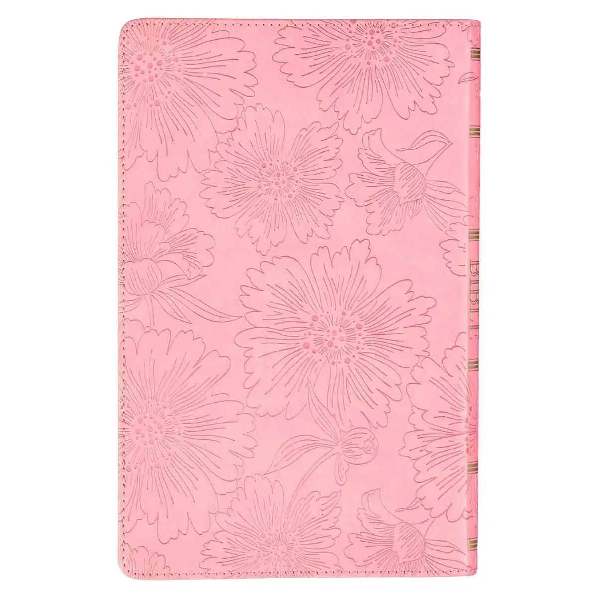 Blossom Pink Faux Leather Gift Edition King James Version Bible