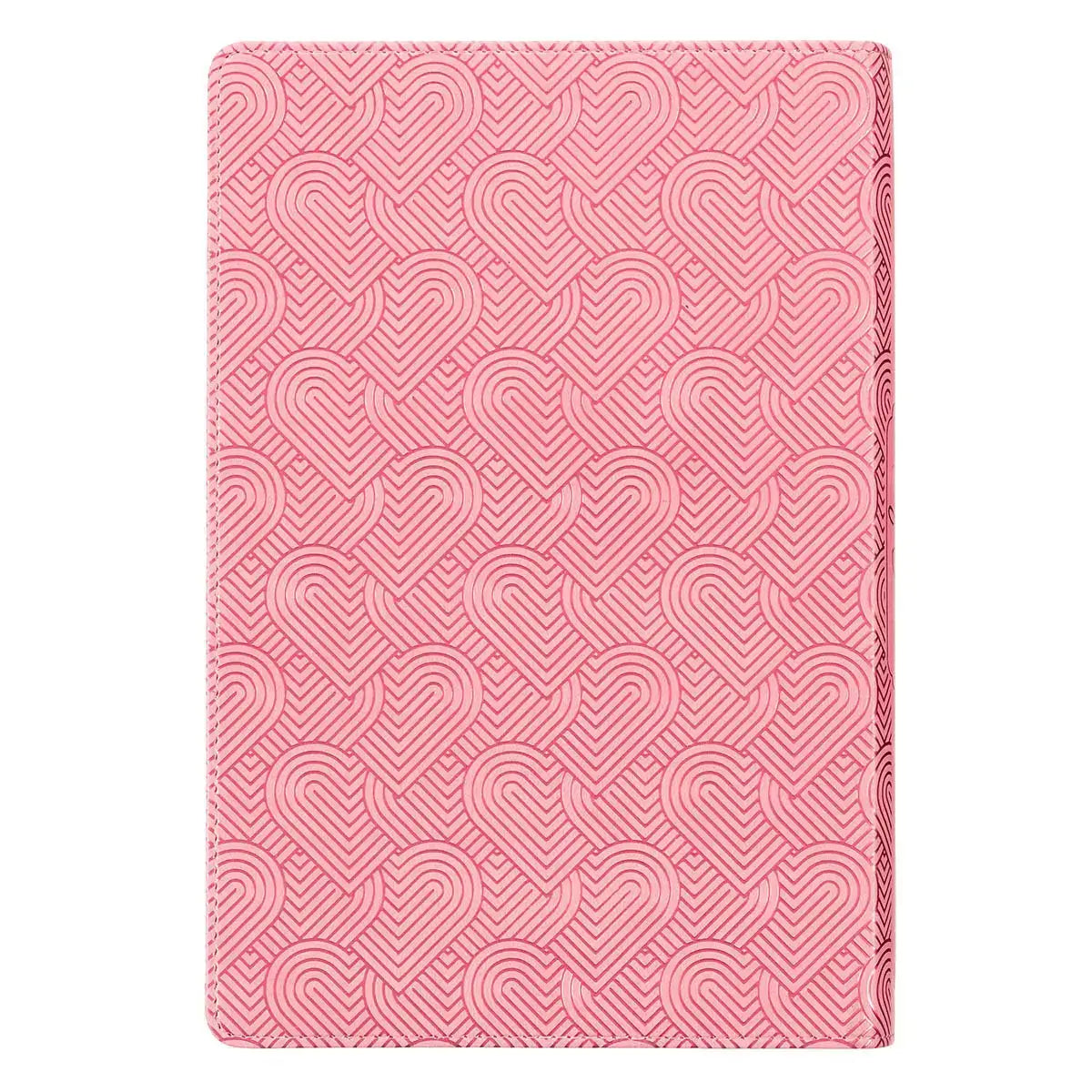 Blossom Pink Heart Faux Leather King James Version Kid's Bible