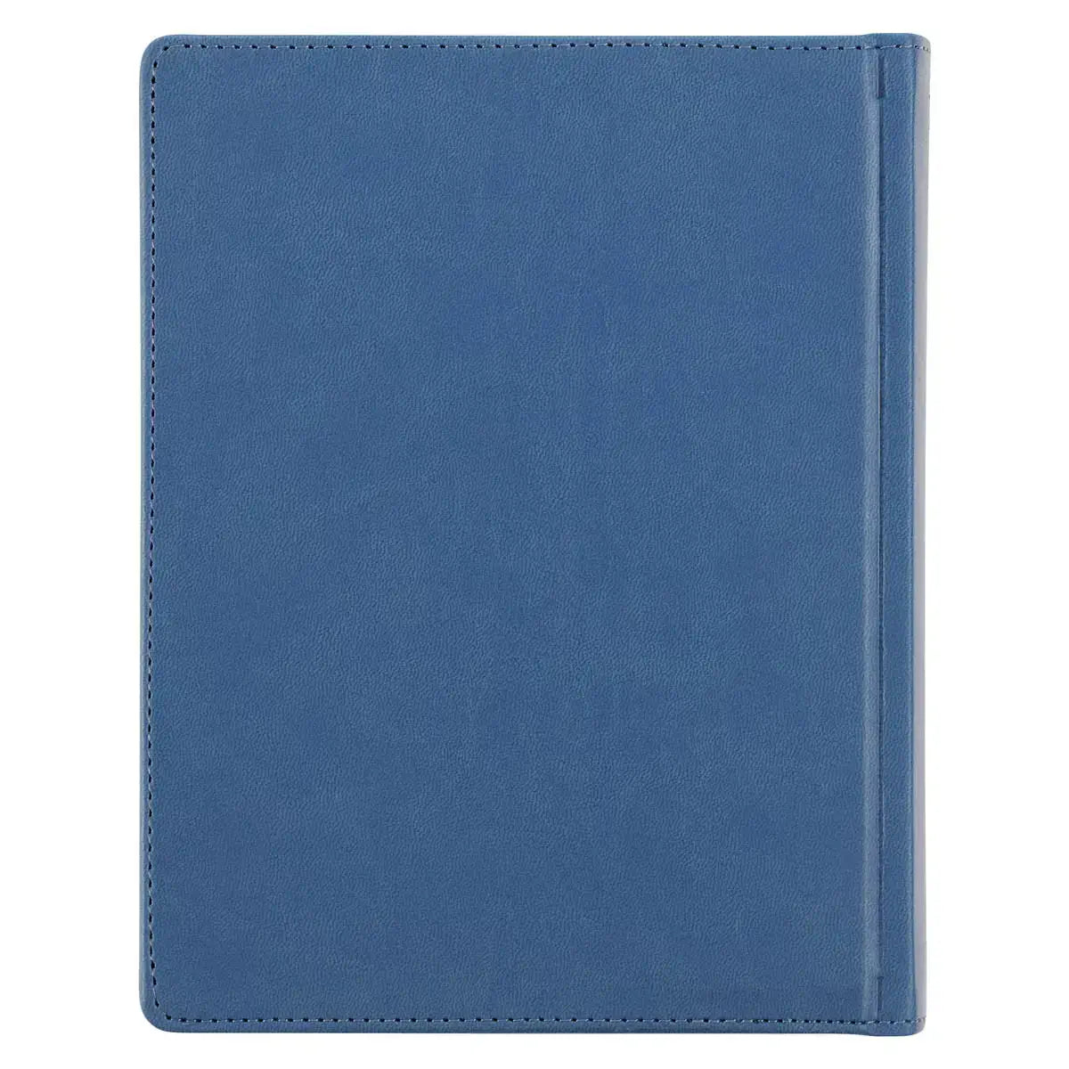 Blue Floral Faux Leather Hardcover Note-Taking Bible