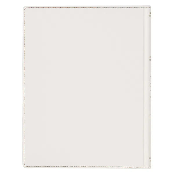 Blush Bouquet Faux Leather Hardcover Large Print King James Version Note-Taking Bible