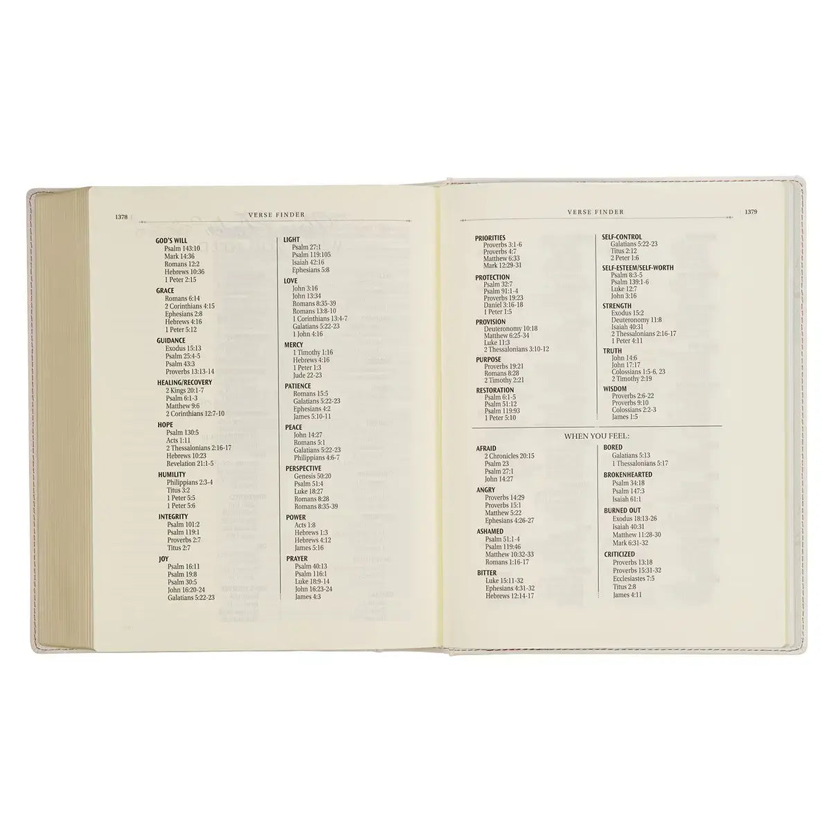 Blush Bouquet Faux Leather Hardcover Large Print King James Version Note-Taking Bible