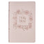 Blush Floral Faux Leather Standard-size Giant Print KJV Bible Thumb Index
