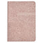 Blush Pink Floral Faux Leather Compact King James Version Bible