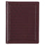 Burgundy Diamond Grid Faux Leather Hardcover Large Print KJV Note-taking Bible