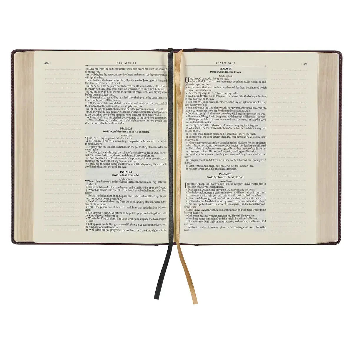 Burgundy Diamond Grid Faux Leather Hardcover Large Print KJV Note-taking Bible