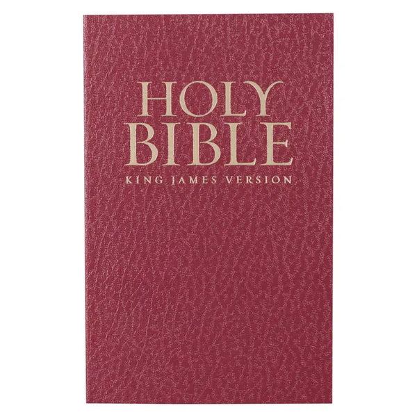 Burgundy Softcover Gift & Award King James Version Bible