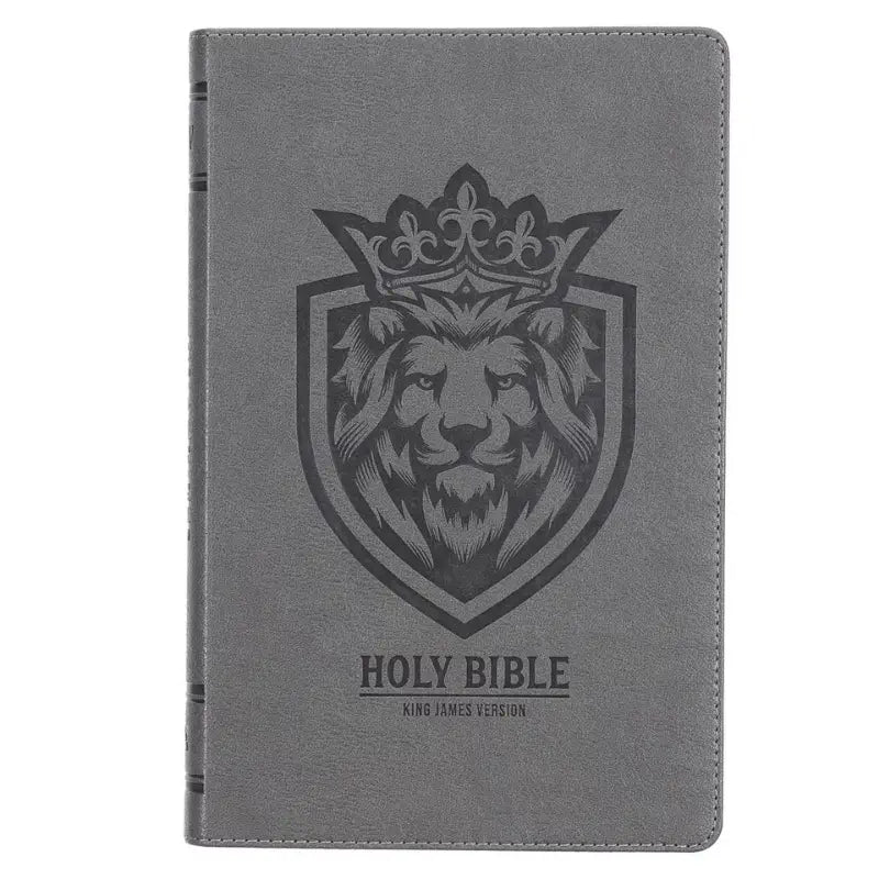 Charcoal Faux Leather Gift Edition King James Version Bible Main image