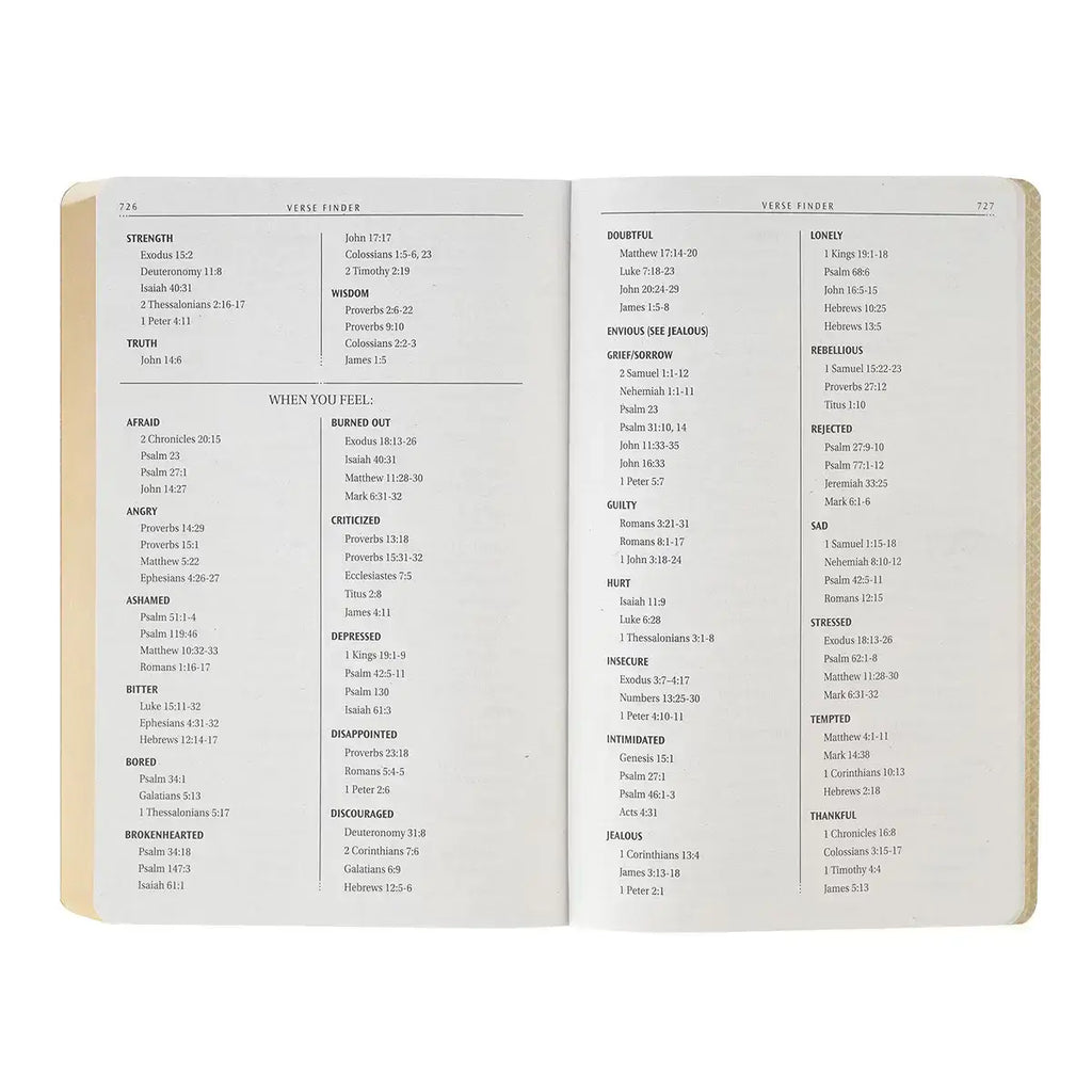 Chestnut Brown Faux Leather King James Version Gift Bible