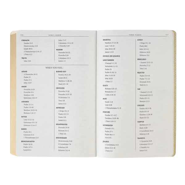 Chestnut Brown Faux Leather King James Version Gift Bible