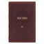 Chestnut Brown Full-grain Leather Giant Print Standard-size King James Version Bible with Thumb Index