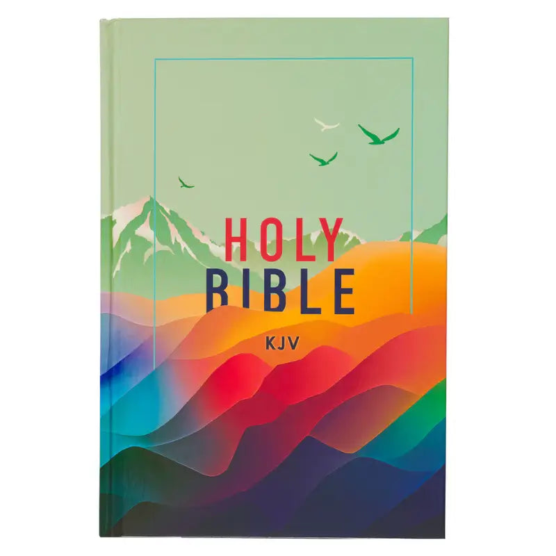 Colorful Hardcover Kid's King James Version Bible Main image