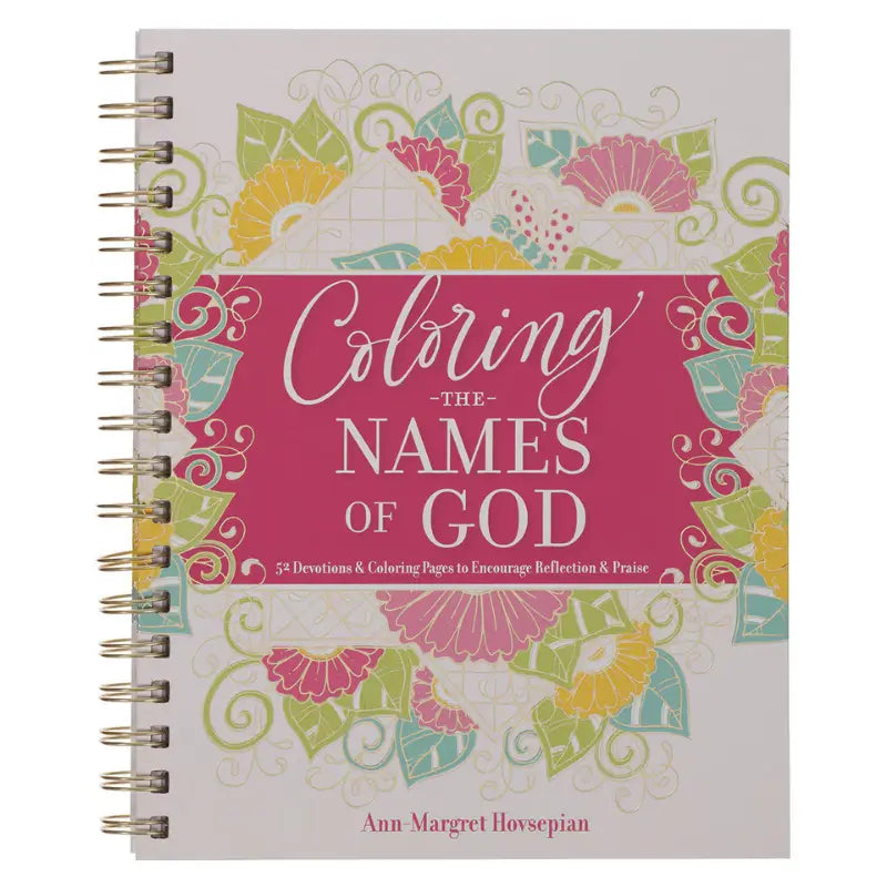 Coloring the Names of God Coloring Devotional Main image
