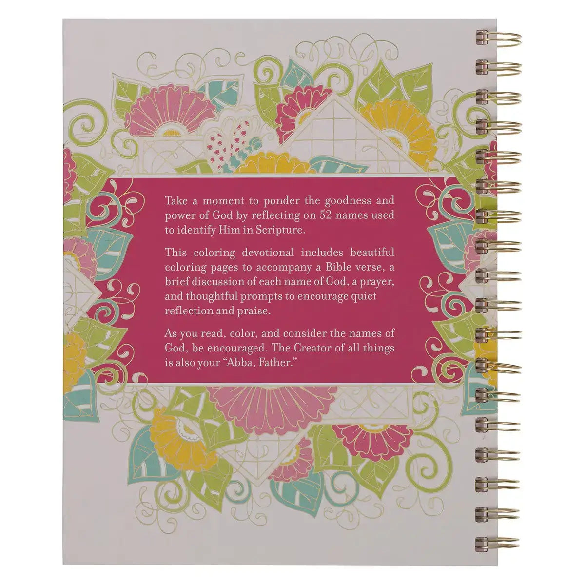 Coloring the Names of God Coloring Devotional Secondary image